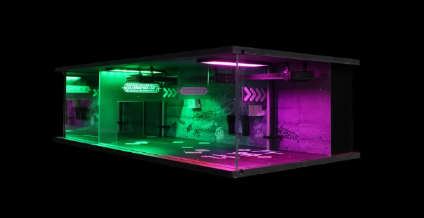 Cyberpunk Garage
