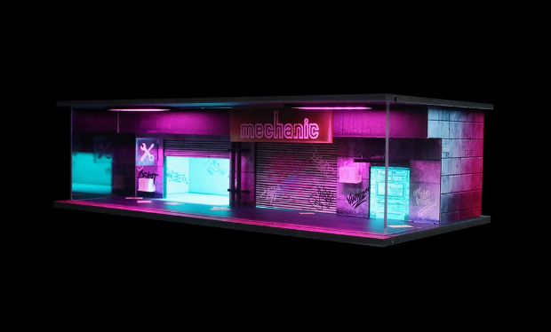 Cyberpunk Garage