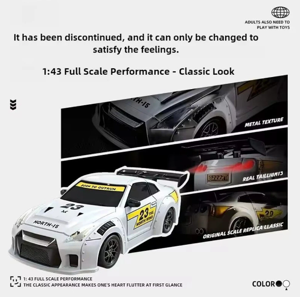 1:43 RC Drift Car